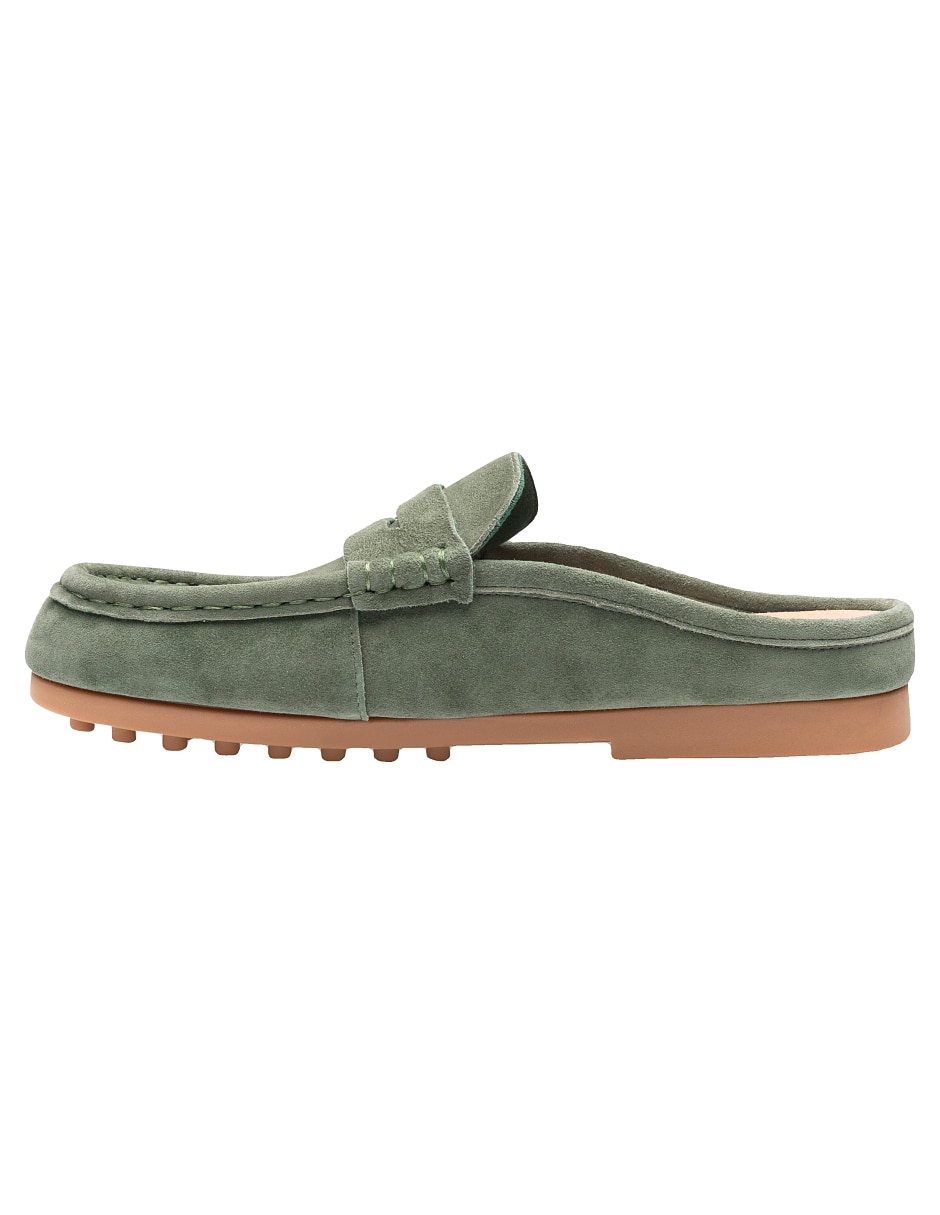 Zueco de piel para mujer 1