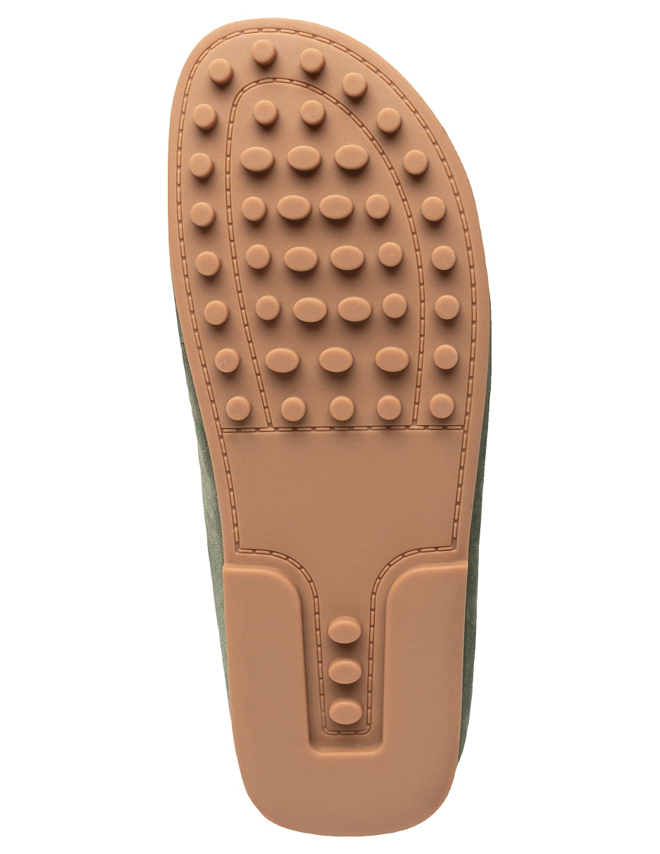 Zueco de piel para mujer 7