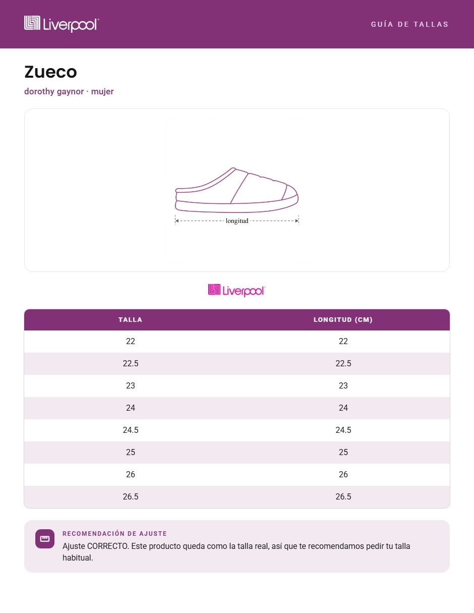 Zueco de piel para mujer 3