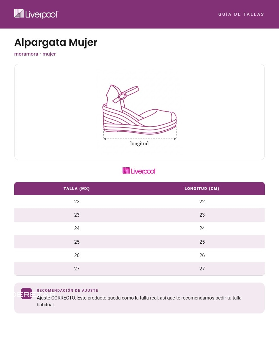 Alpargata para mujer 6
