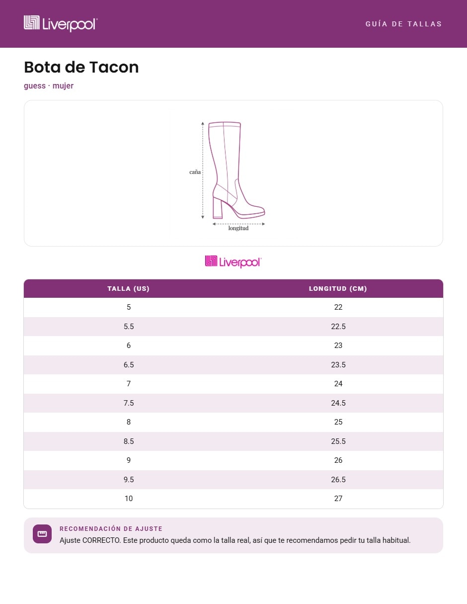Bota media pierna para mujer 9
