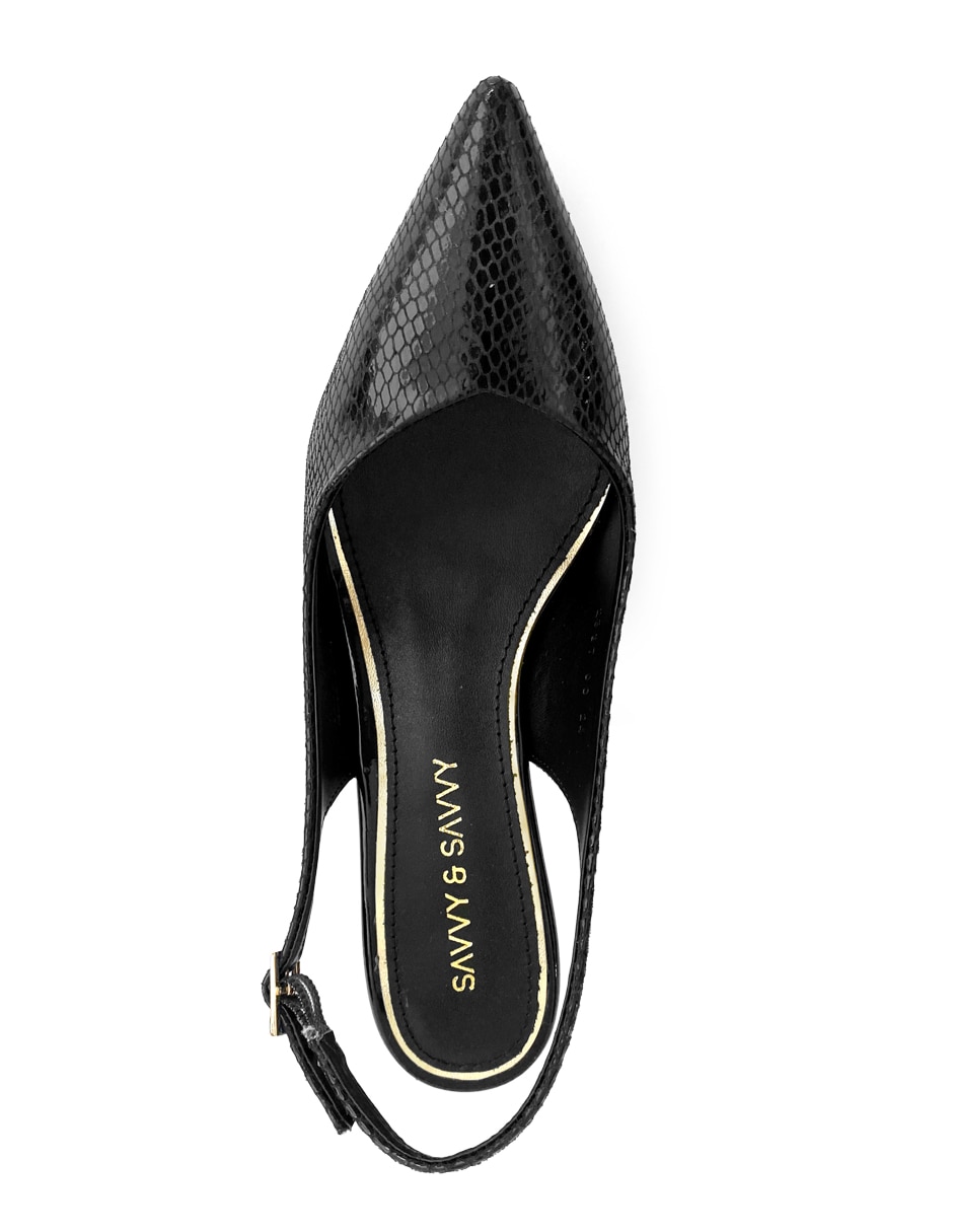 Zapatilla de piel 5