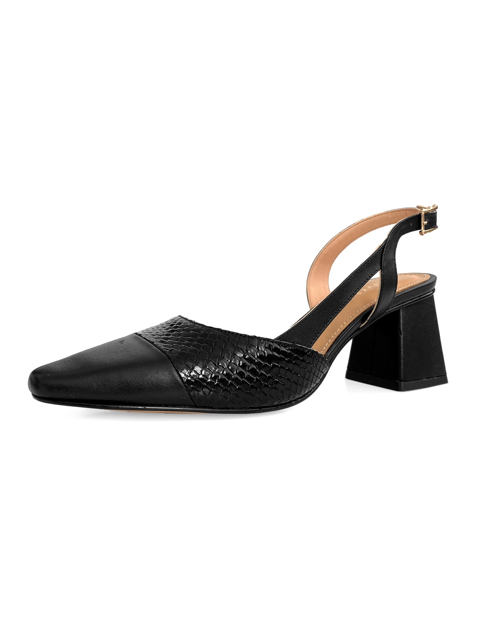 Zapatilla de piel 4