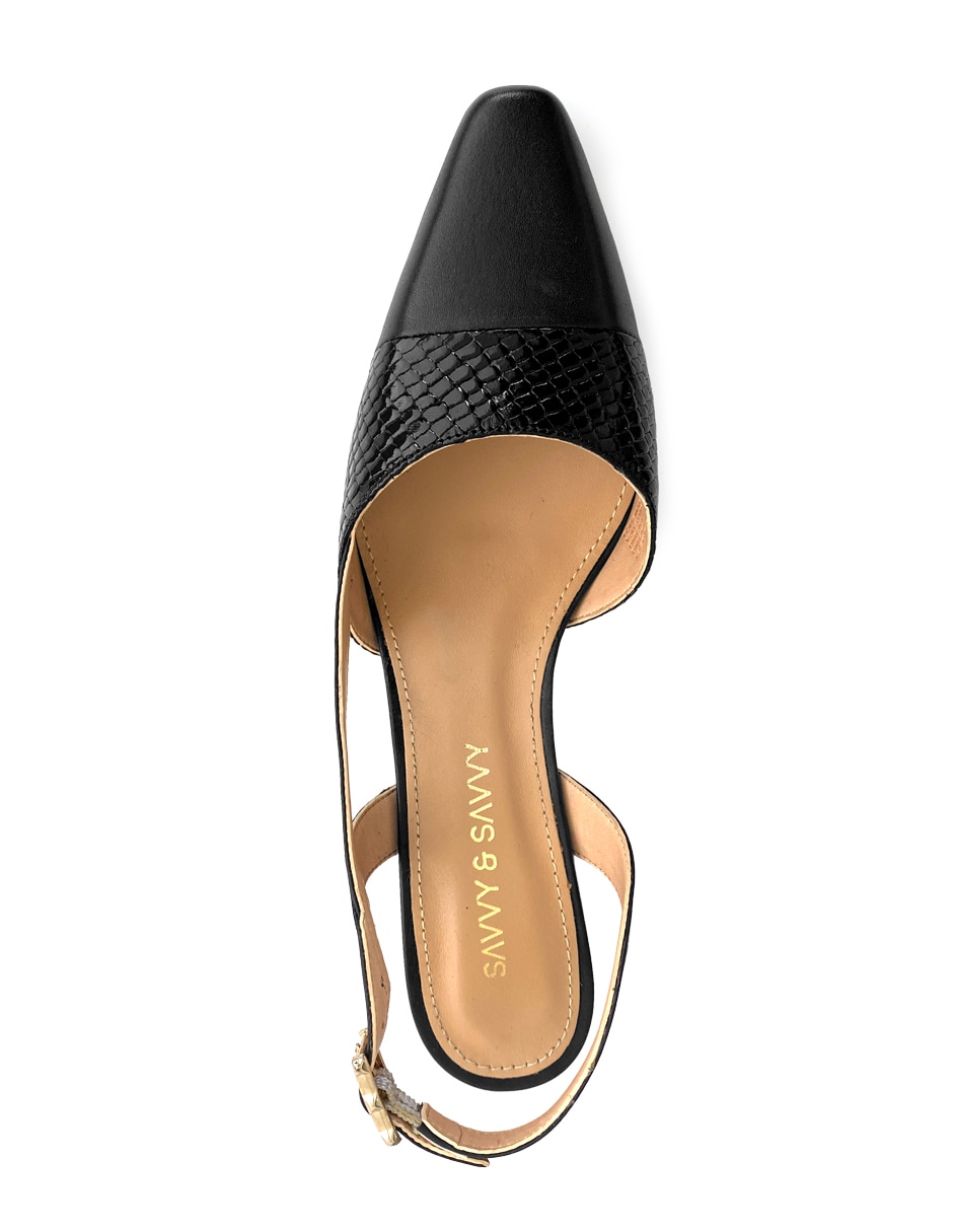 Zapatilla de piel 5