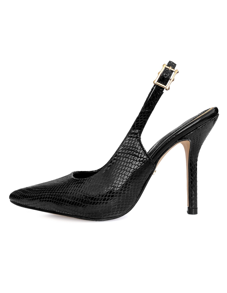 Zapatilla de piel