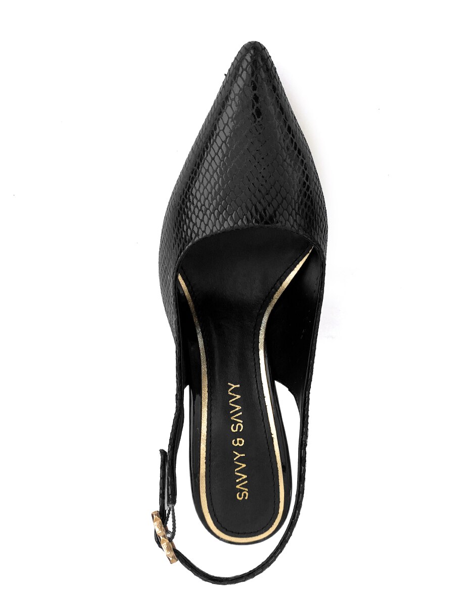 Zapatilla de piel 5
