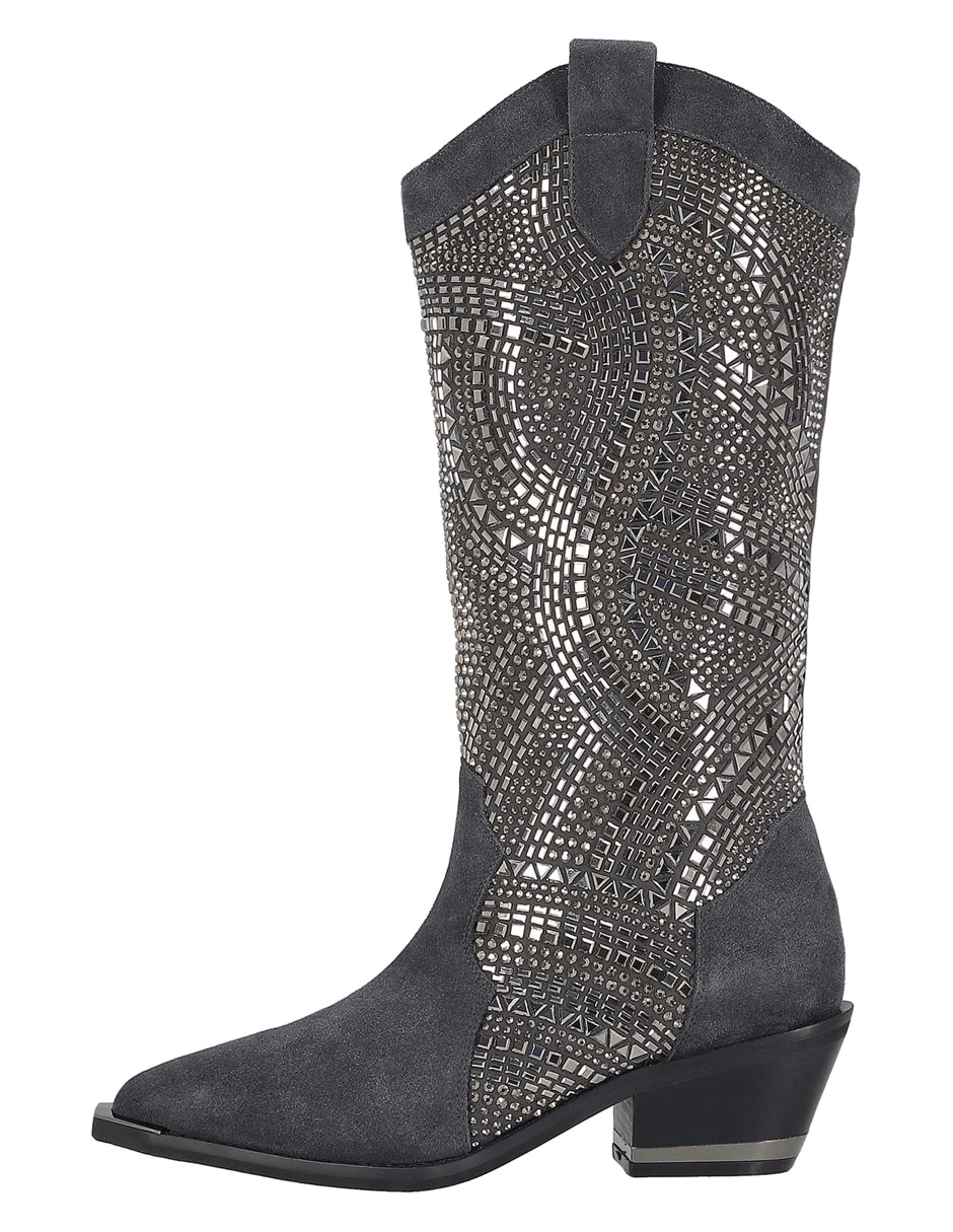 Bota media pierna para mujer 1