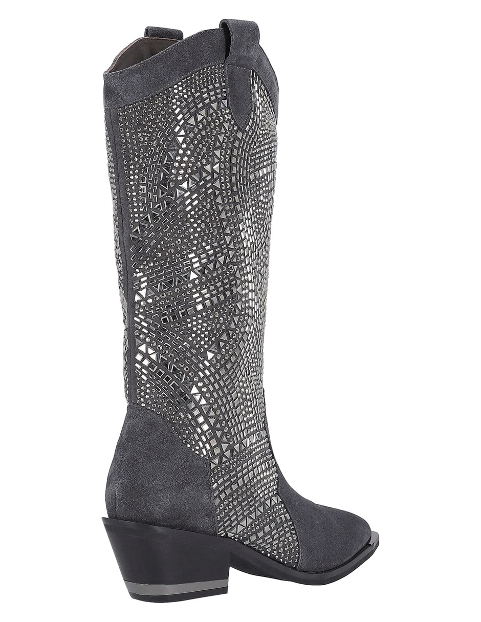 Bota media pierna para mujer 7