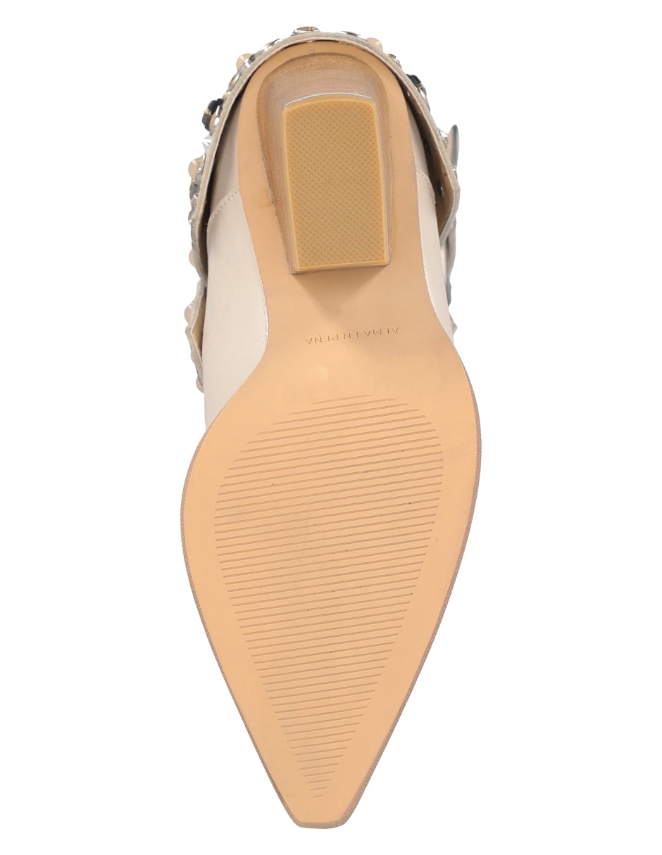 Bota media pierna de piel para mujer 2