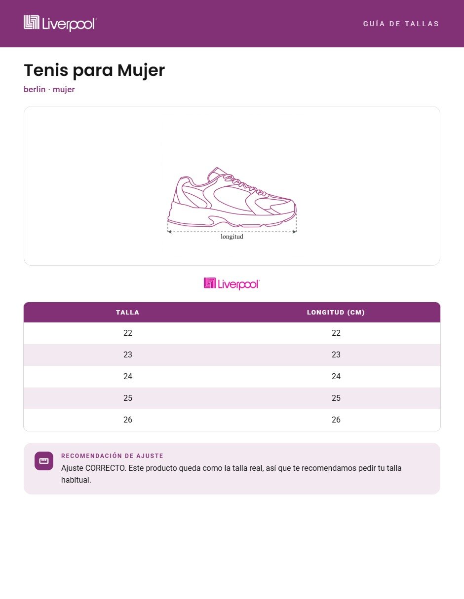 Tenis para mujer 8