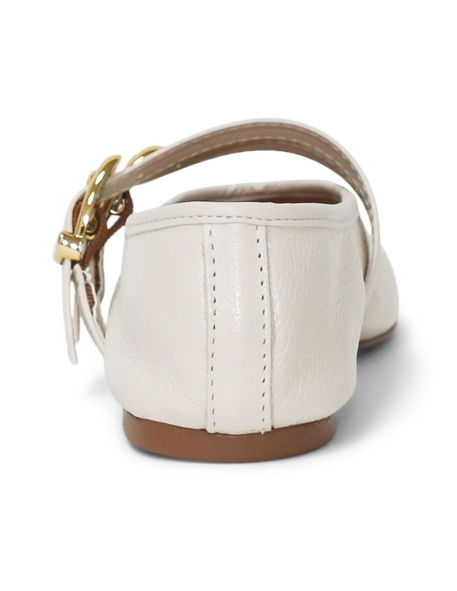 Balerina de piel para mujer 5