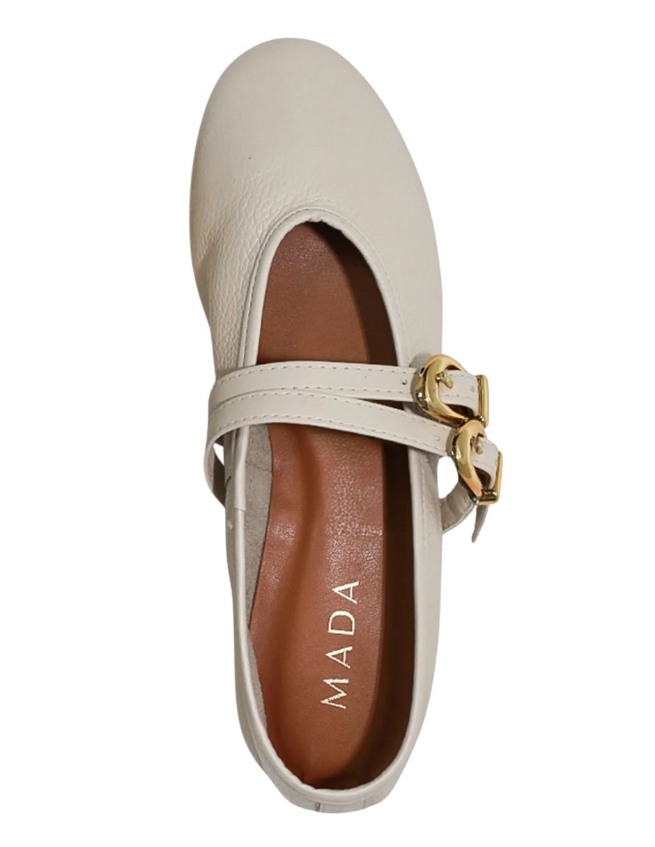 Balerina de piel para mujer 2