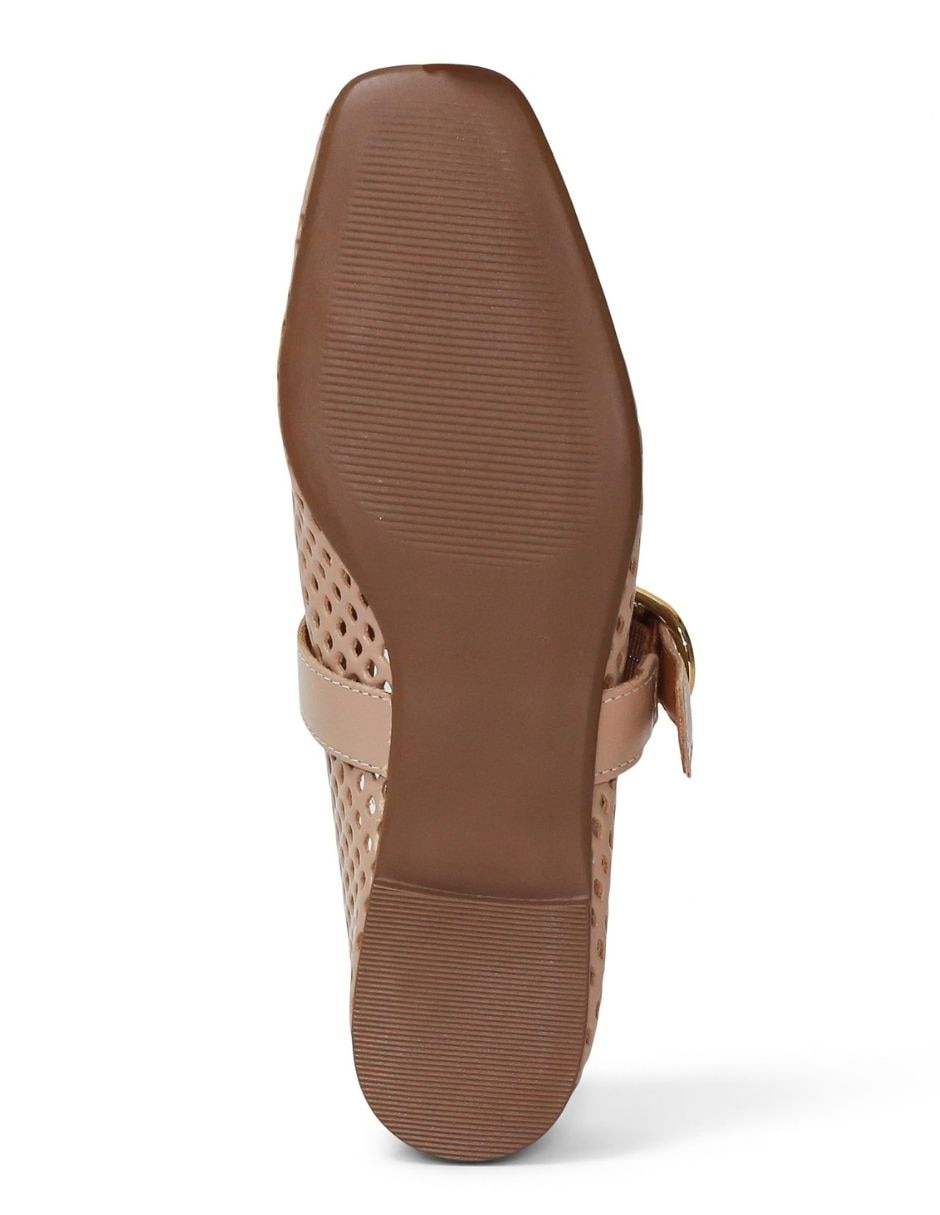 Balerina de piel para mujer 7