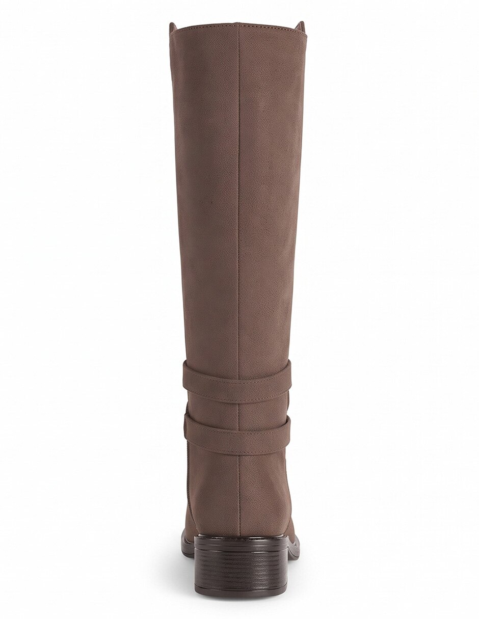 Bota Abajo de la rodilla 6020-340-B de Gamuza para mujer 5