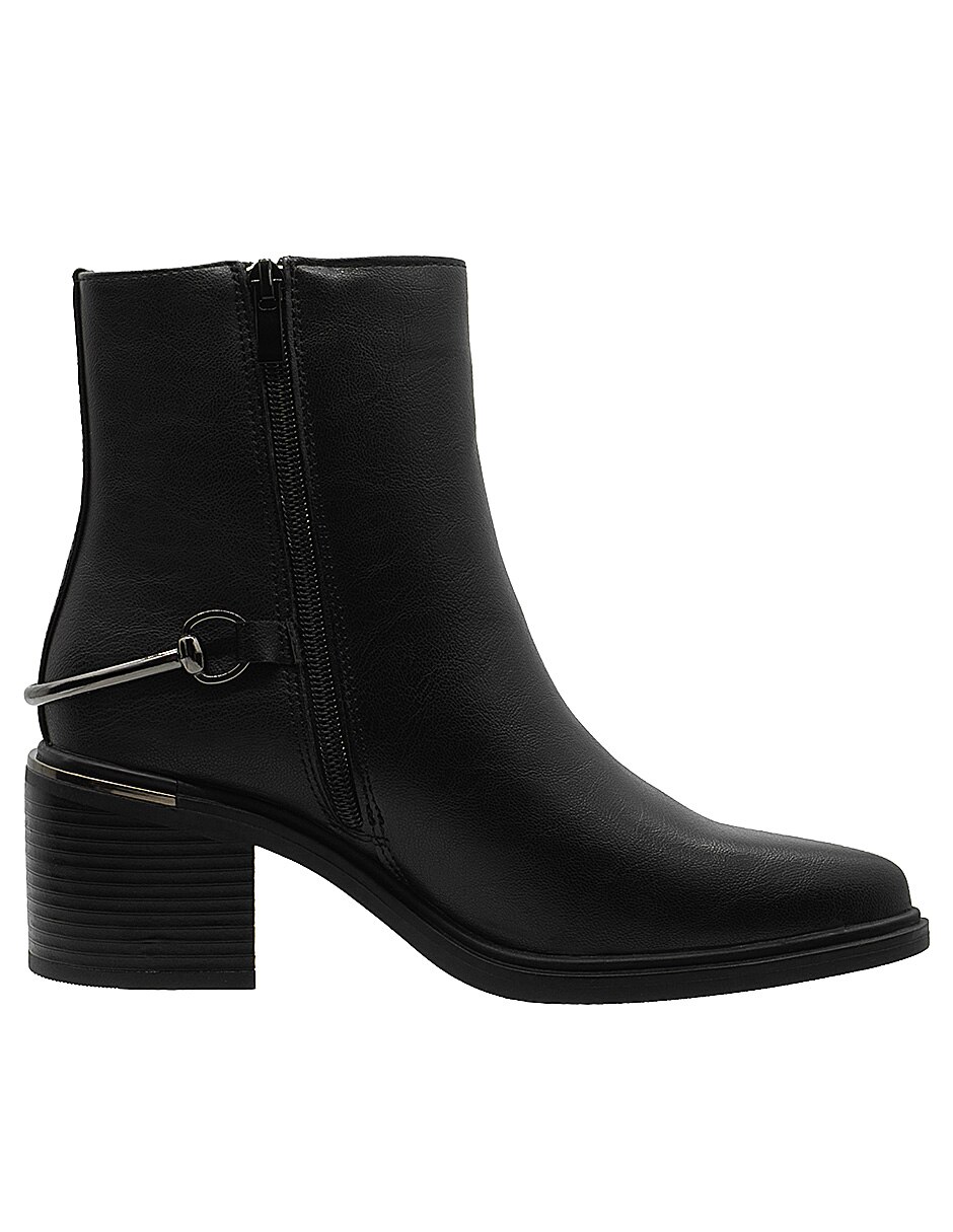 Bota cowboy Arriba del tobillo Trendy de Sintético para mujer 2