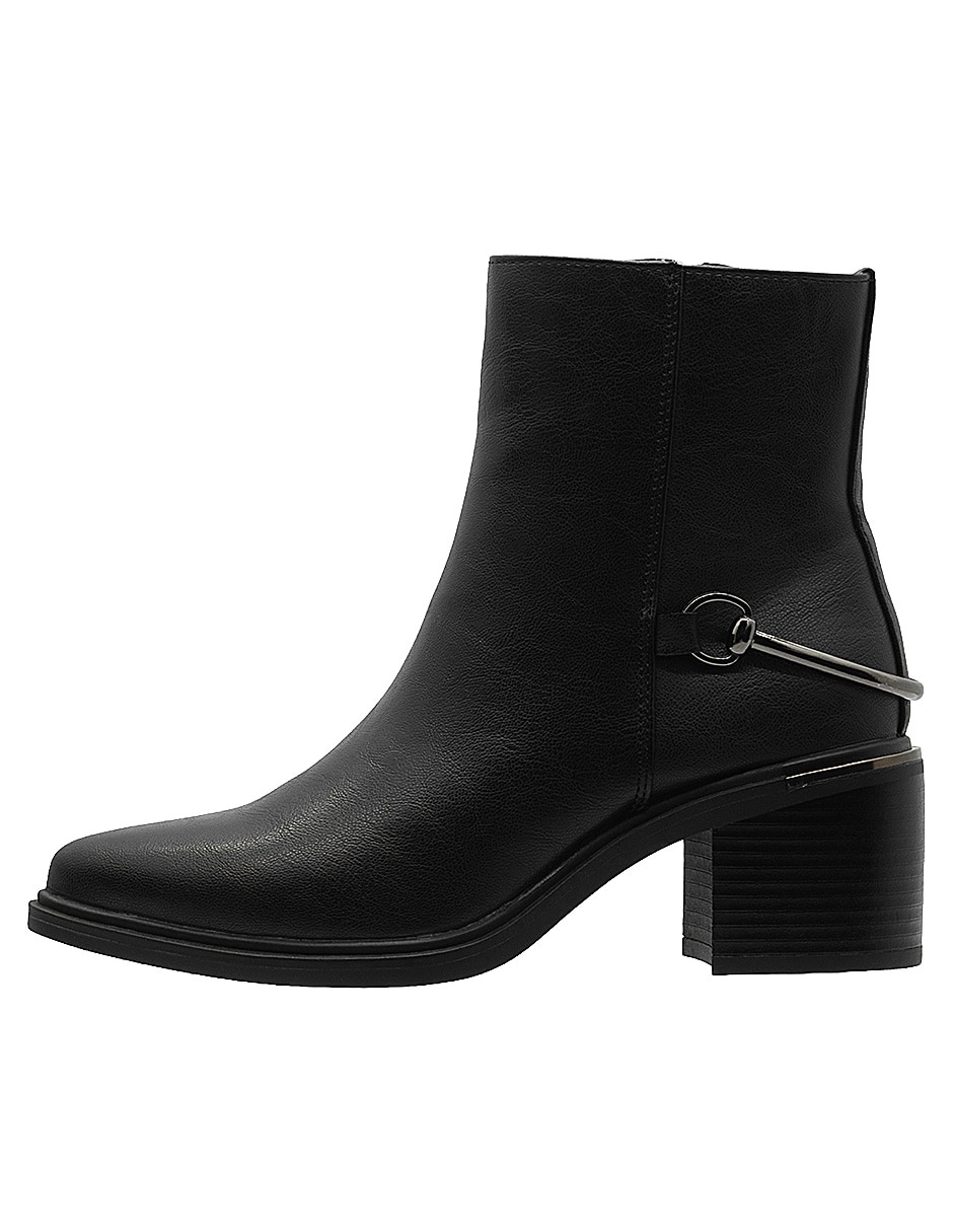 Bota cowboy Arriba del tobillo Trendy de Sintético para mujer 3