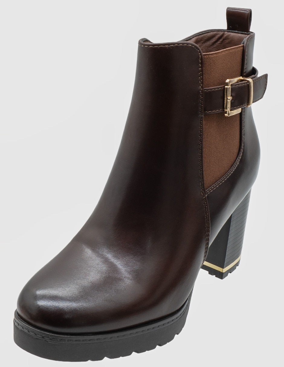 Bota Arriba del tobillo Trendy de Sintético para mujer 3