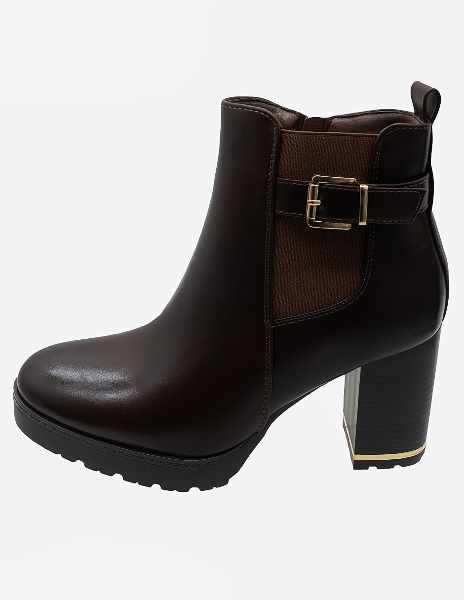 Bota Arriba del tobillo Trendy de Sintético para mujer 5