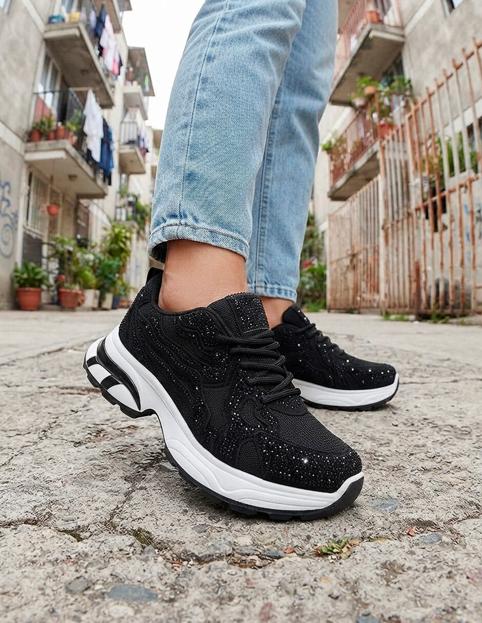 Tenis/Set tenis Chunky No aplica para mujer 6