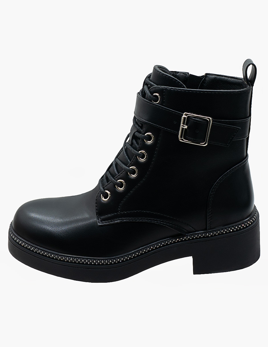 Bota Arriba del tobillo Trendy de Sintético para mujer 4