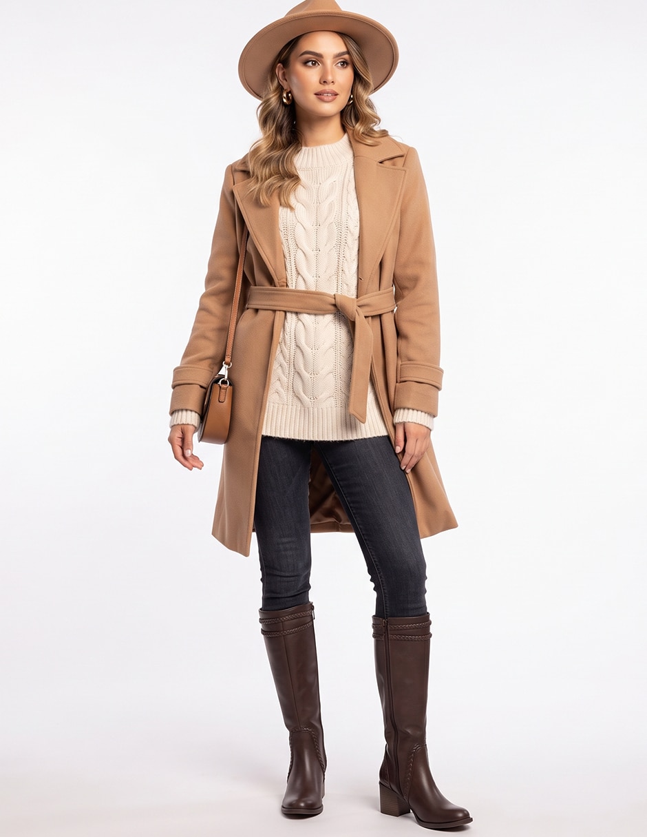 Bota cowboy Rodilla Botas Vaqueras de Sintético para mujer 11