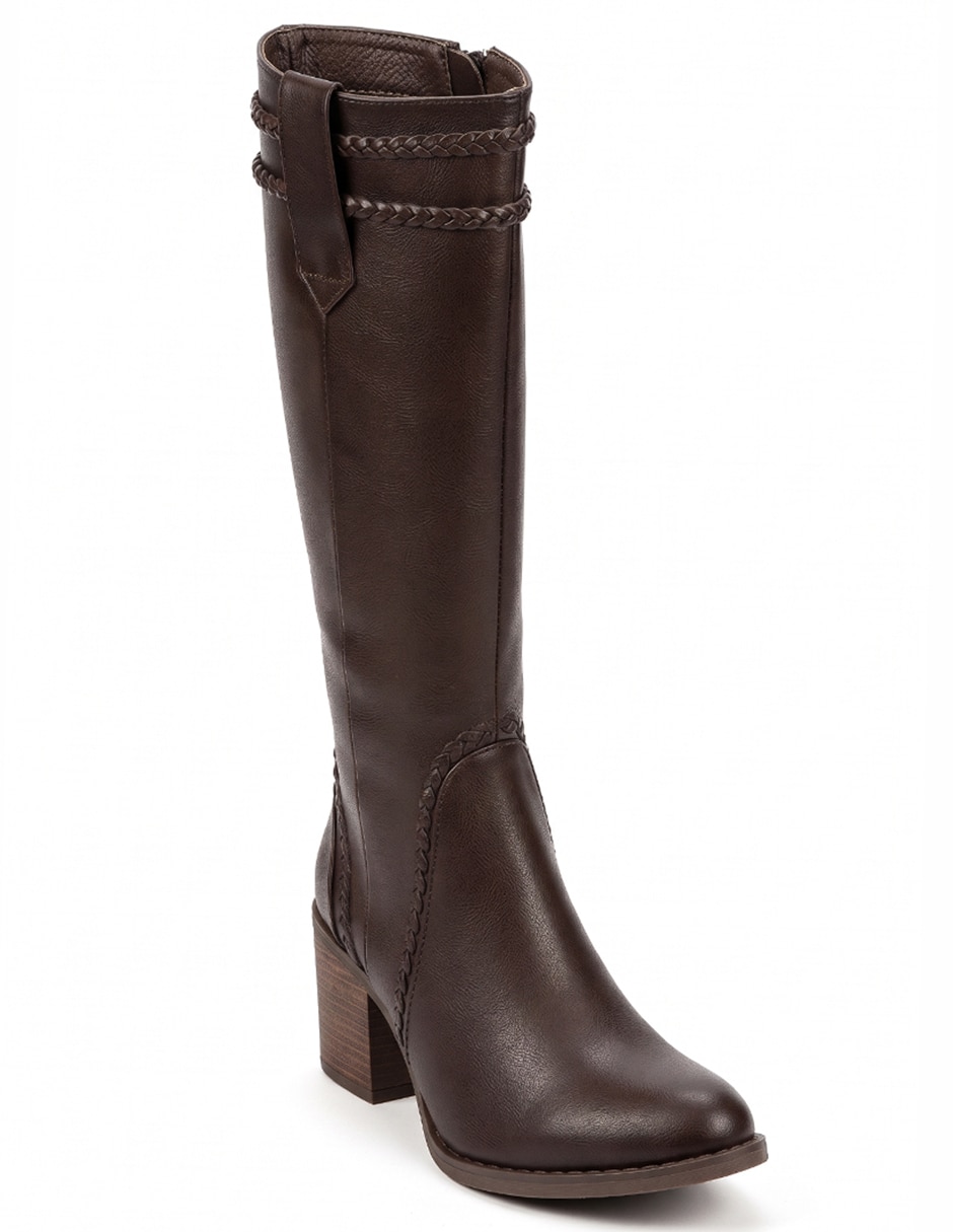 Bota cowboy Rodilla Botas Vaqueras de Sintético para mujer 7