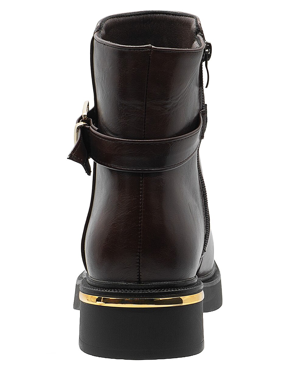 Bota Arriba del tobillo Trendy de Sintético para mujer 4