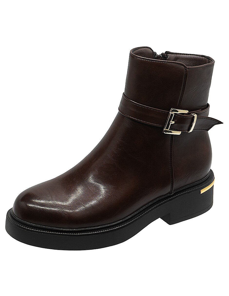 Bota Arriba del tobillo Trendy de Sintético para mujer 5