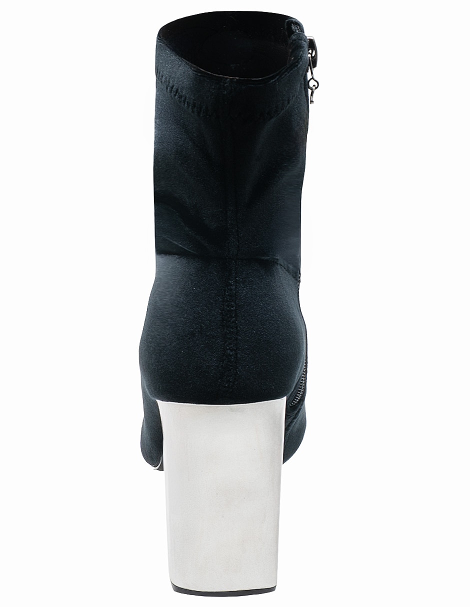 Bota Arriba del tobillo Elegance de Terciopelo para mujer 2