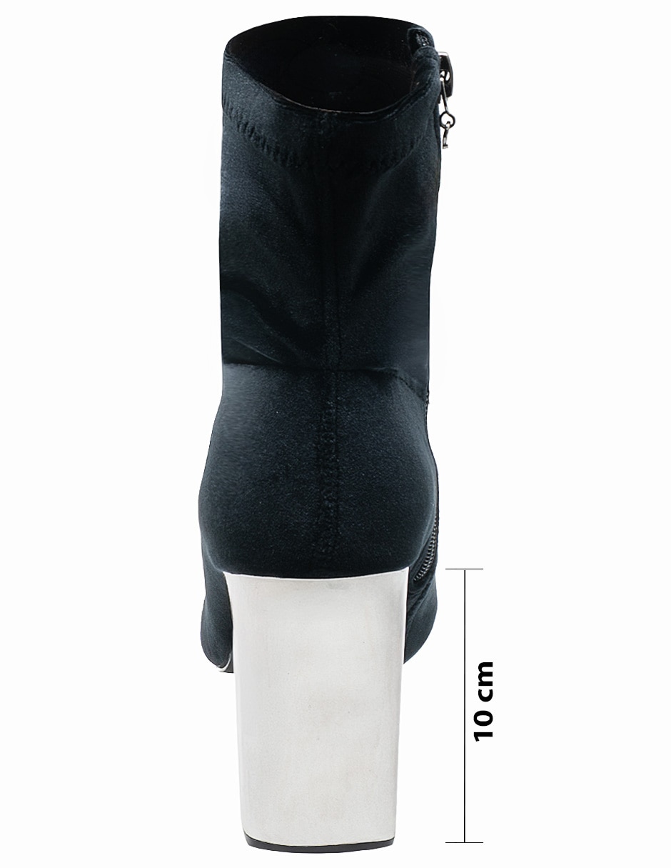 Bota Arriba del tobillo Elegance de Terciopelo para mujer 7