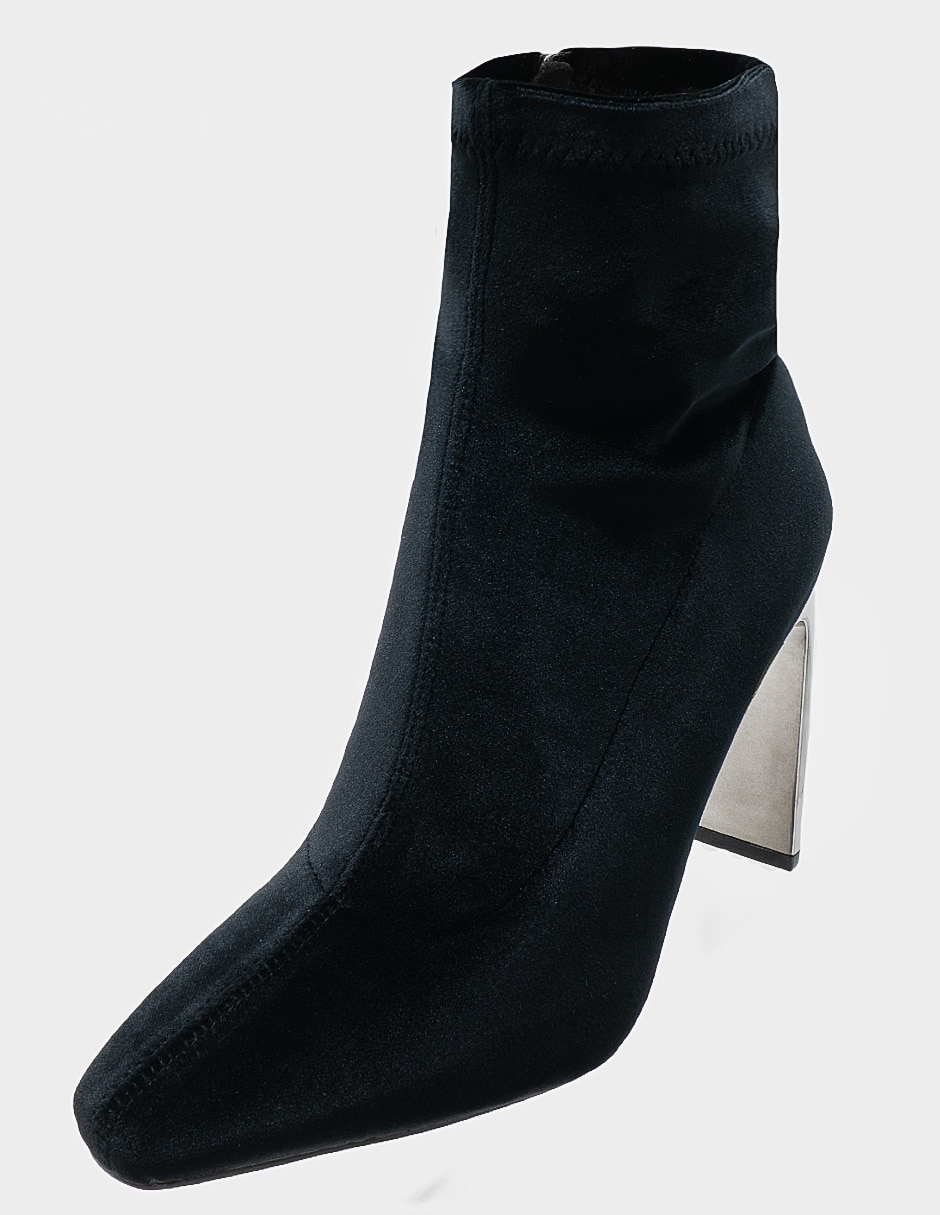 Bota Arriba del tobillo Elegance de Terciopelo para mujer 4