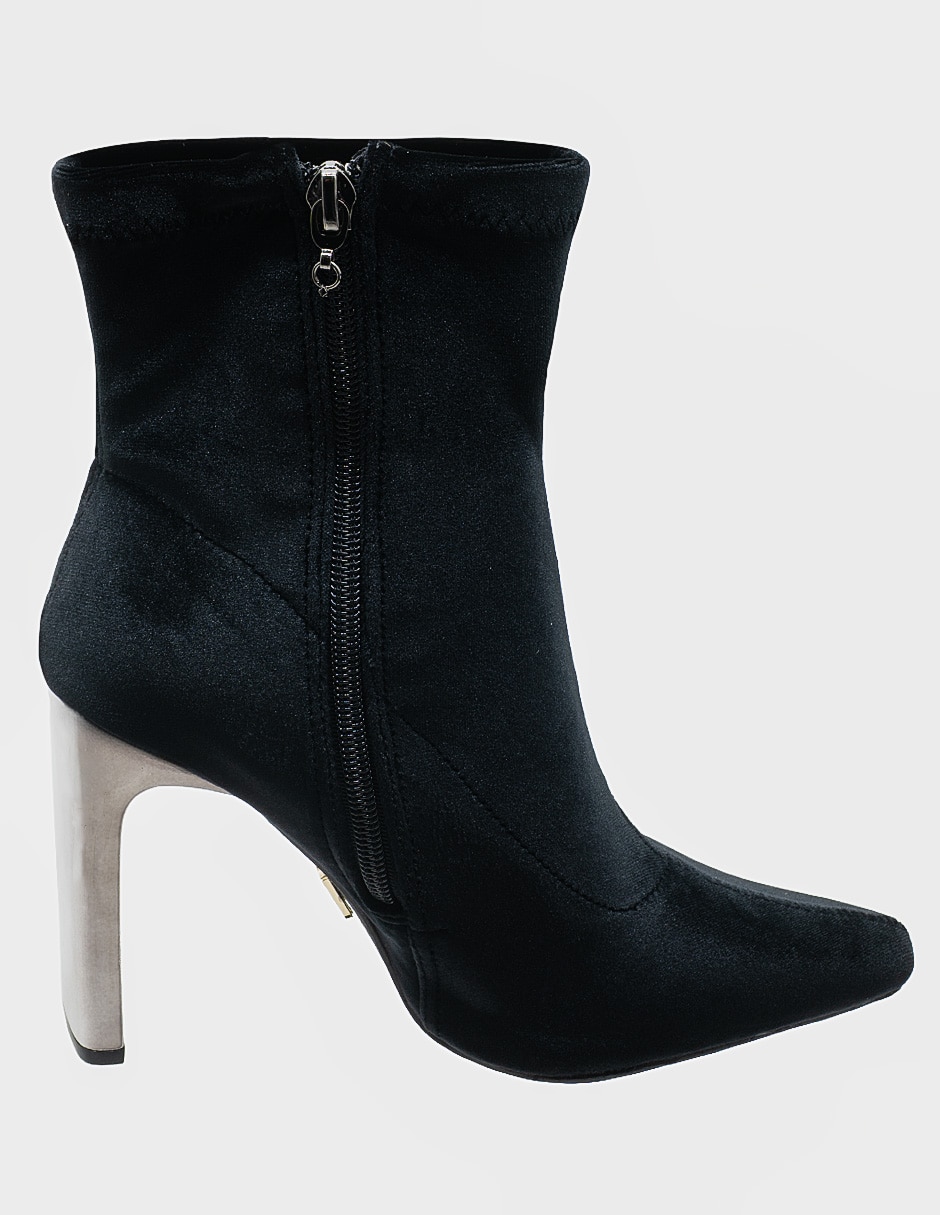Bota Arriba del tobillo Elegance de Terciopelo para mujer 6