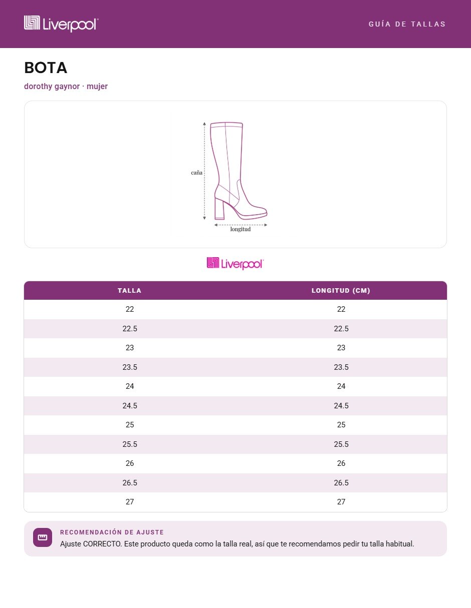 Bota Abajo de la rodilla de Sintético para mujer 7