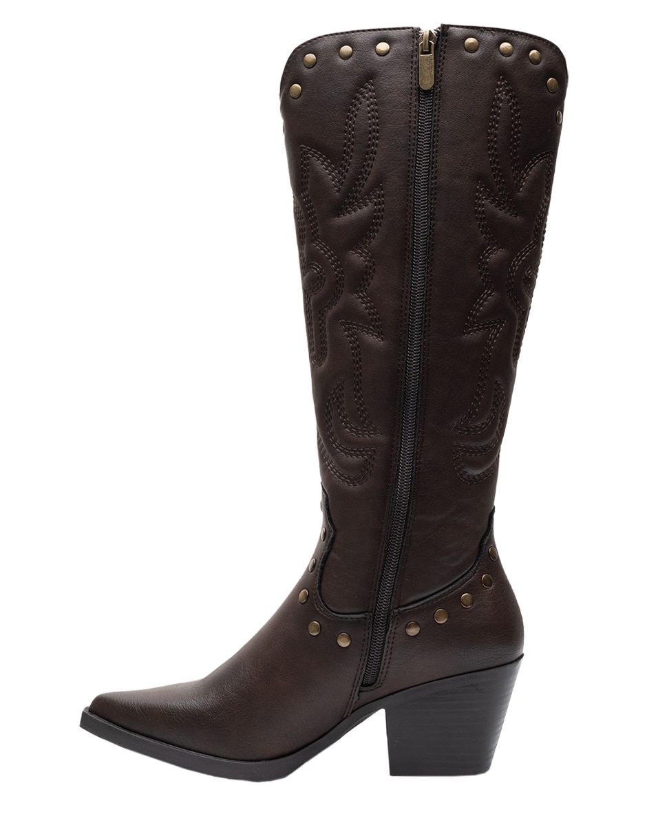 Bota cowboy Abajo de la rodilla de Sintético para mujer Bota cowboy Abajo de la rodilla de Sintético para mujer