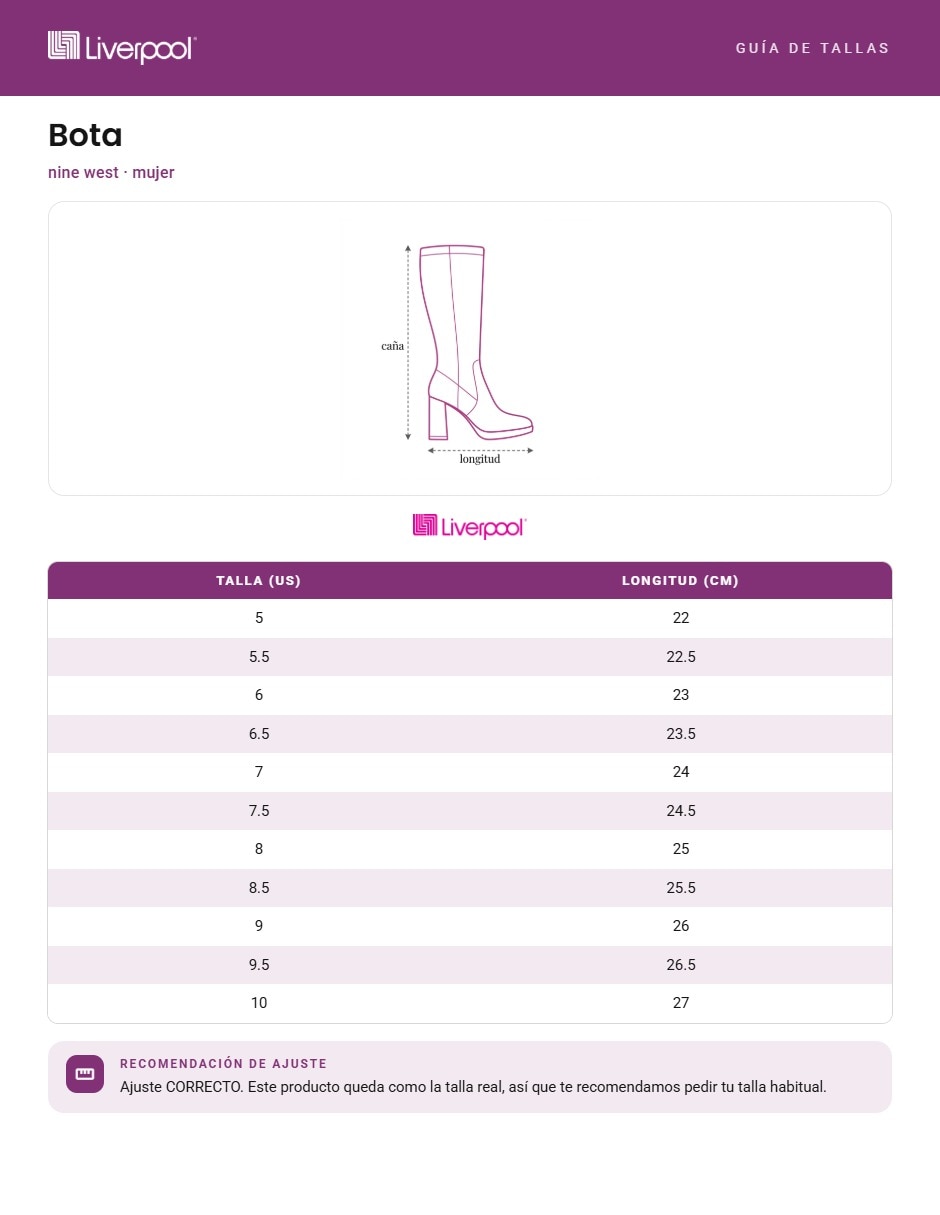 Bota Abajo de la rodilla Sin Familia de Gamuza para mujer 7