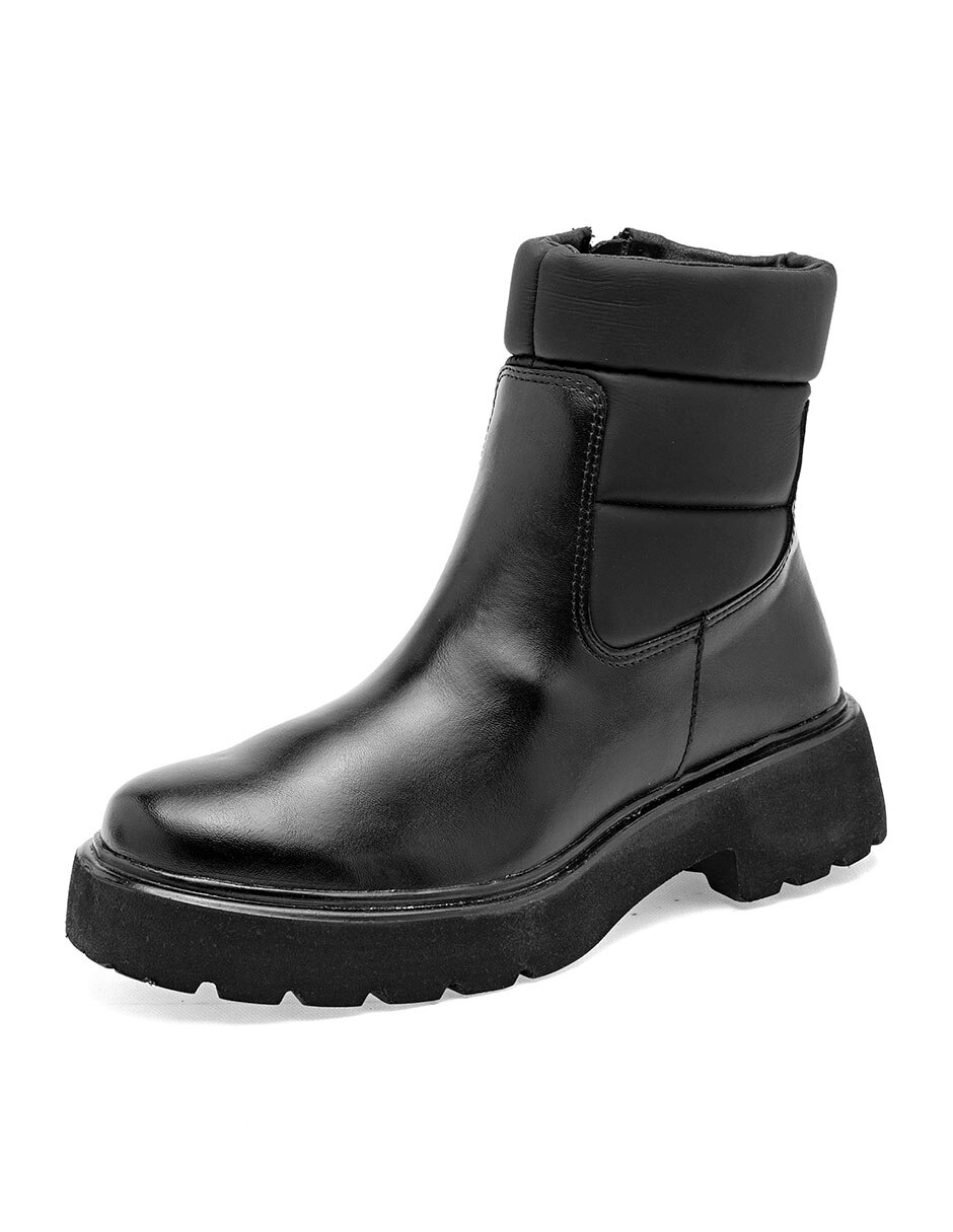 Bota combat Arriba del tobillo de Sintético para mujer 4