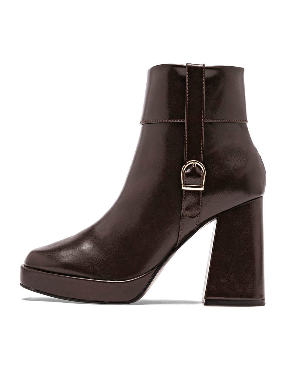 Bota Arriba del tobillo de Sintético para mujer