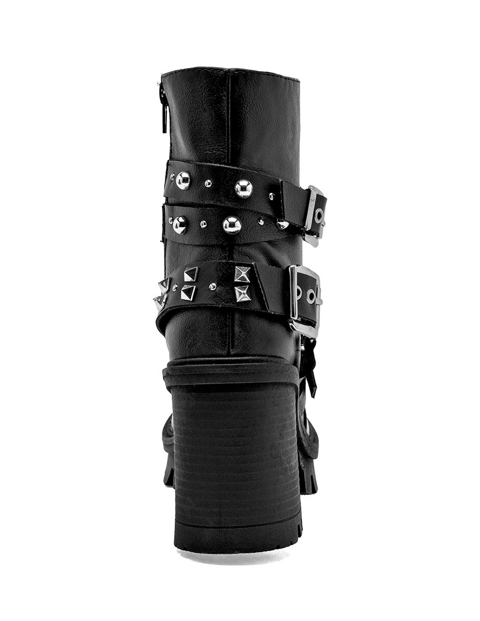 Bota combat Arriba del tobillo de Sintético para mujer 3