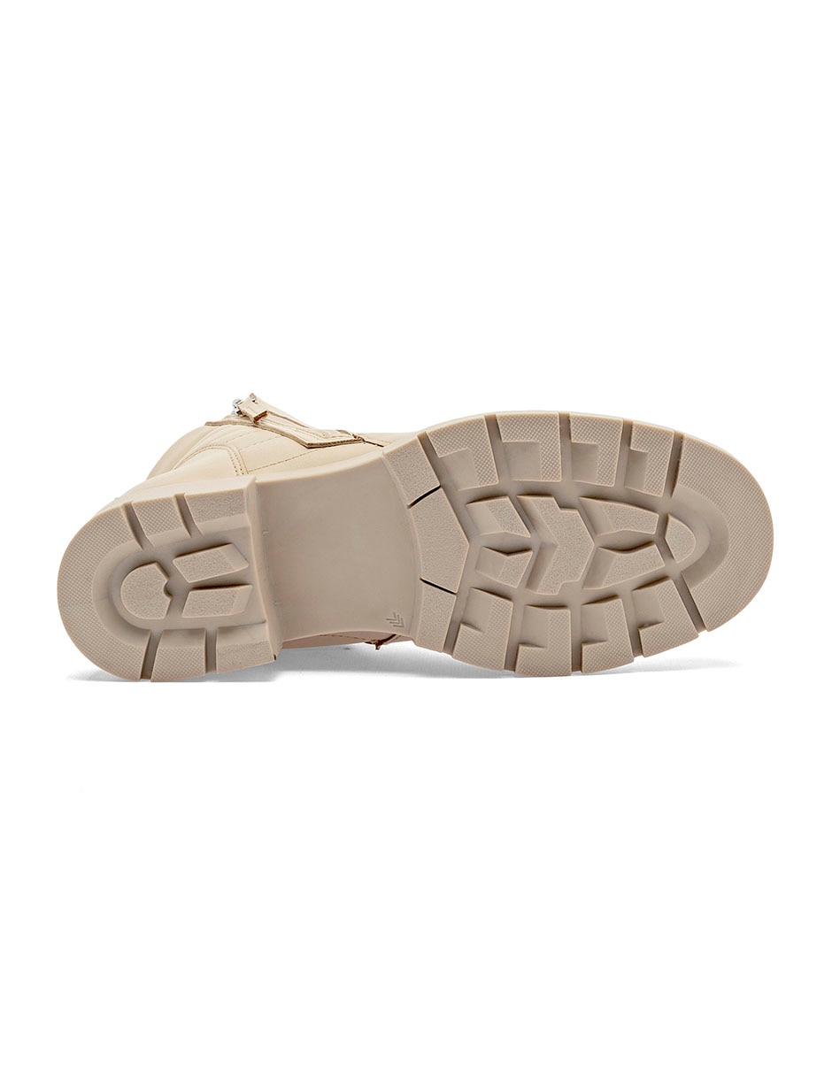 Bota combat Arriba del tobillo de Sintético para mujer 3