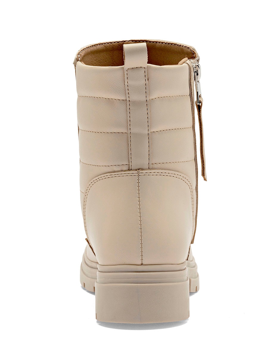 Bota combat Arriba del tobillo de Sintético para mujer 4