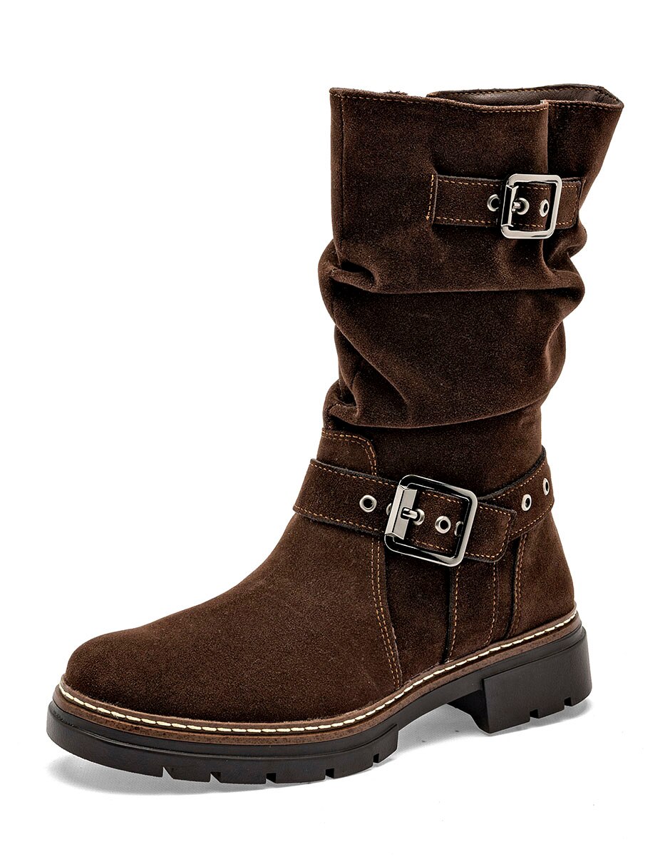 Bota combat Media pierna de Sintético para mujer 2