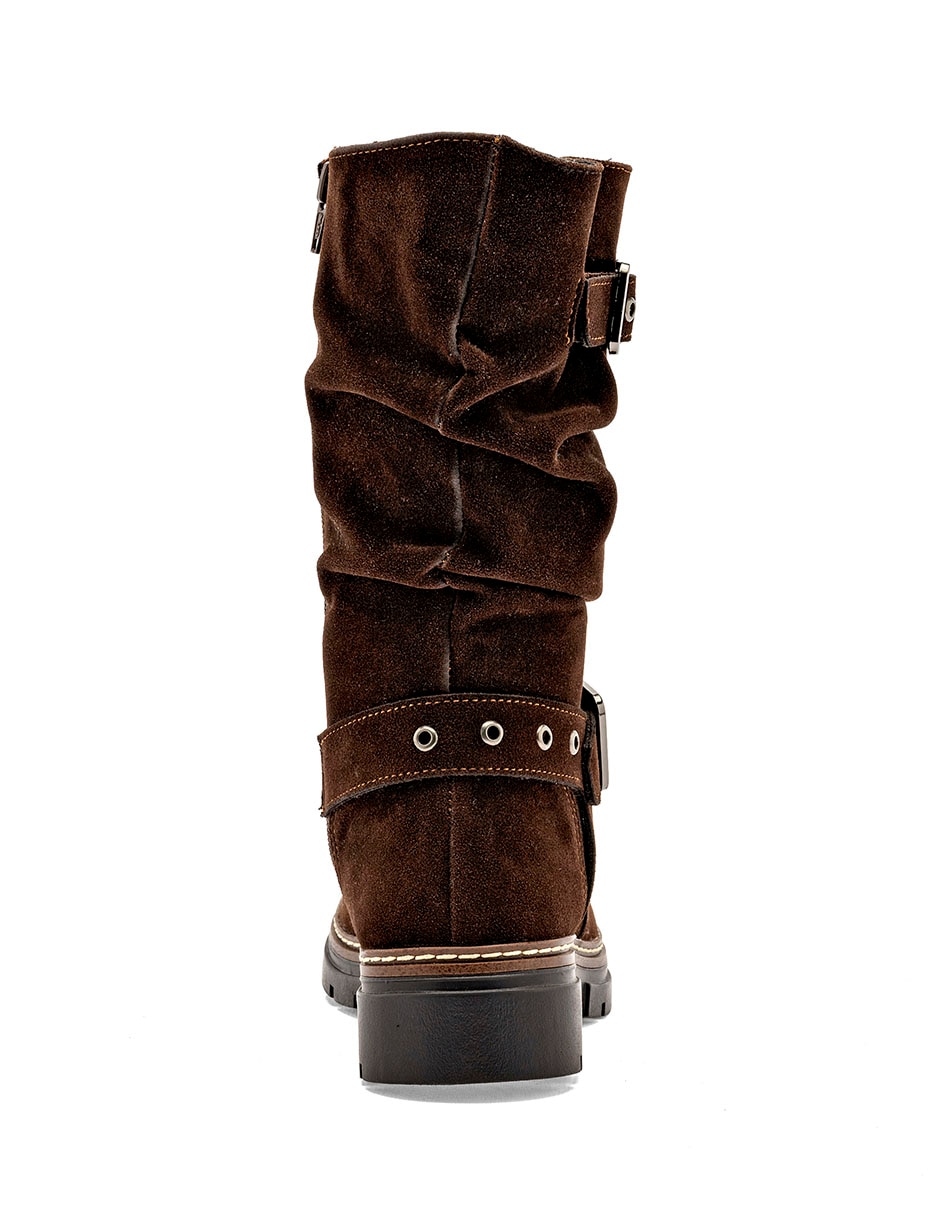 Bota combat Media pierna de Sintético para mujer 3