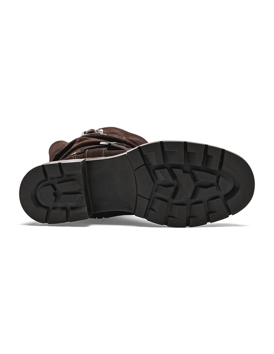 Bota combat Media pierna de Sintético para mujer 4