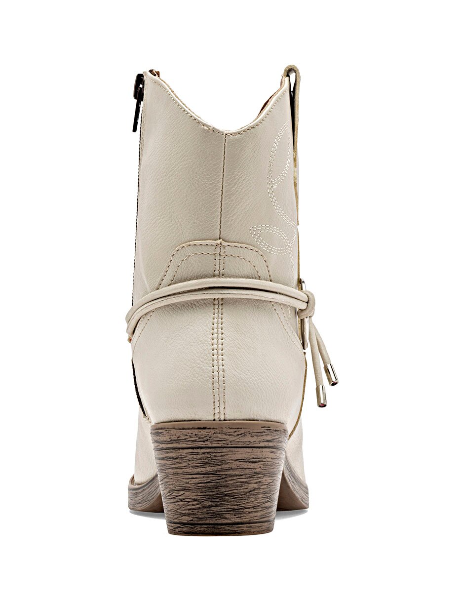 Bota cowboy Arriba del tobillo de Sintético para mujer 3