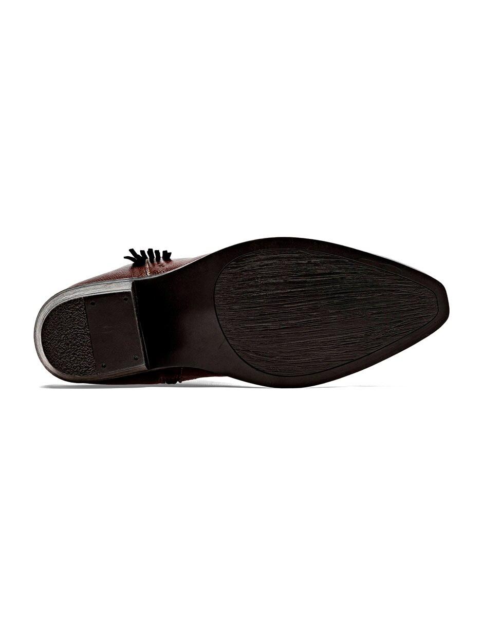 Bota cowboy Arriba del tobillo de Sintético para mujer 4