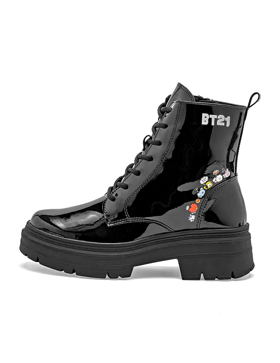 Bota combat Arriba del tobillo de Sintético para mujer Bota combat Arriba del tobillo de Sintético para mujer