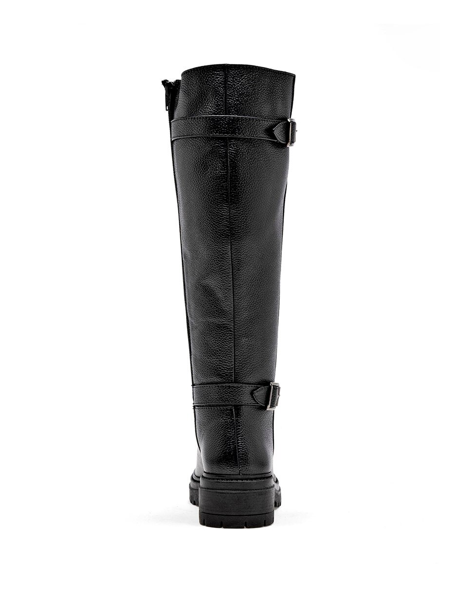 Bota combat Pierna completa de Piel para mujer 3