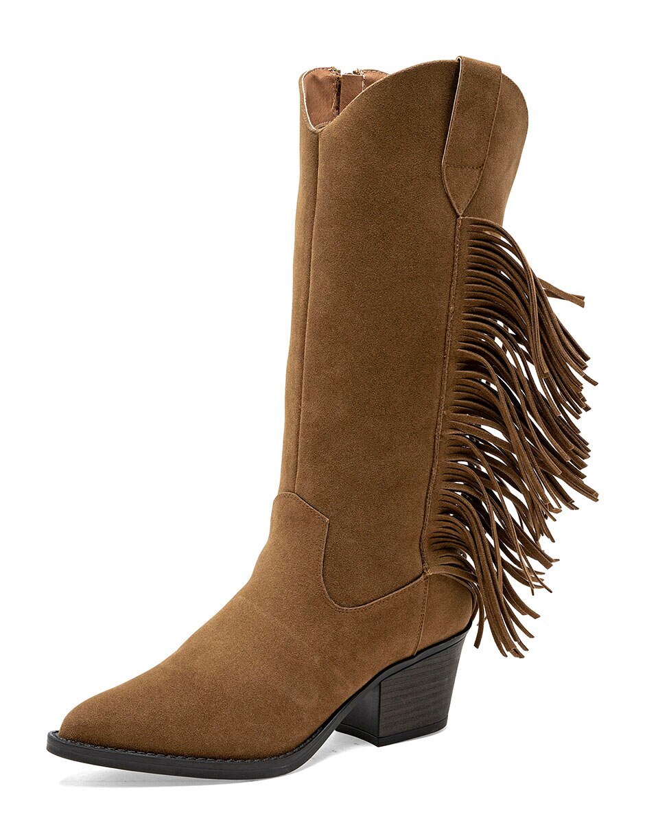Bota cowboy Media pierna de Sintético para mujer 2