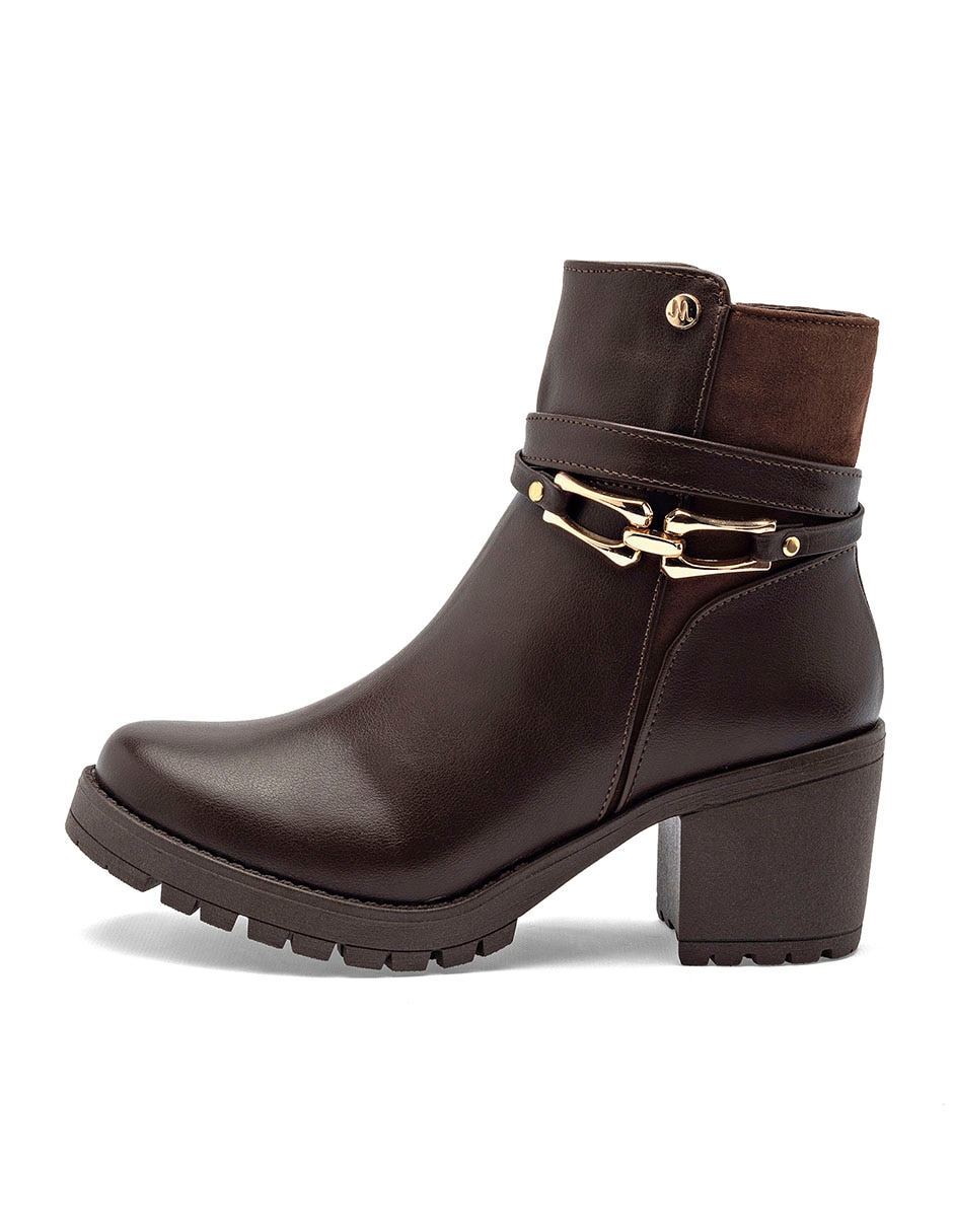 Bota Arriba del tobillo de Sintético para mujer