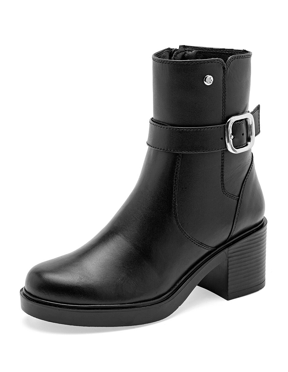 Bota Arriba del tobillo de Piel para mujer 3